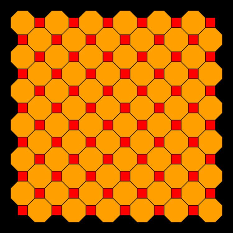 Truncated square tiling