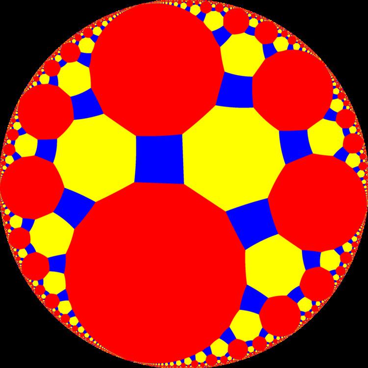 Truncated tetraapeirogonal tiling