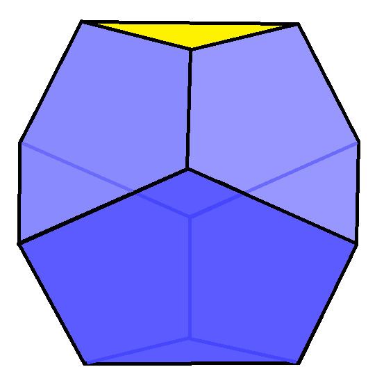 Truncated triangular trapezohedron