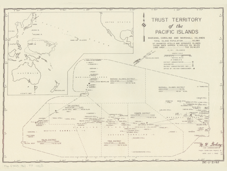 Trust Territory of the Pacific Islands Guam and The Trust Territory