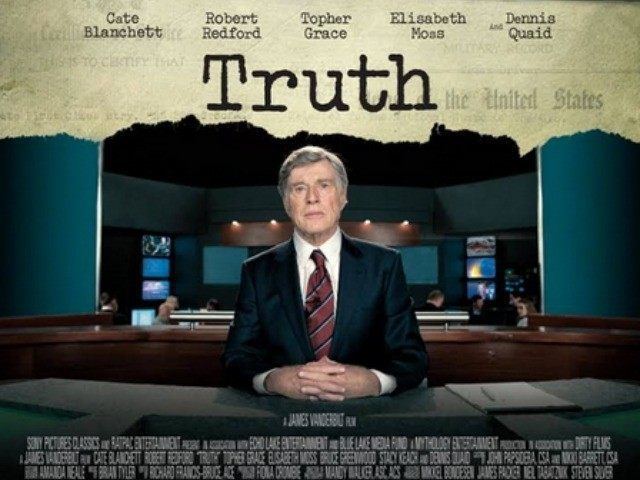 Truth (2015 film) CBS BANS ADS FOR ROBERT REDFORDS DAN RATHER TRUTH FILM