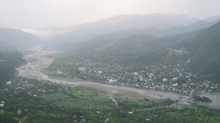 Tsageri Panoramio Photo of Tsageri town Lechkhumi region