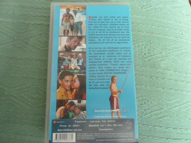Tsatsiki – vänner för alltid TSATSIKI VNNER FR ALLTID VHS FILM p Traderacom Barnfilm p VHS