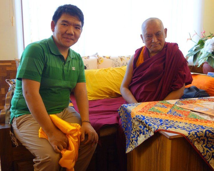 Tsenzhab Serkong Rinpoche Lama Zopa Rinpoche with Serkong Tsenshab Rinpoche Mandala Publications