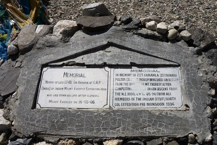 Tsewang Samanla Indian Climbers Tsewang Samanla Tsewang Paljor Dorje Morup Died