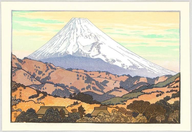 Tōshi Yoshida Mount Fuji seen by Toshi Yoshida artelino