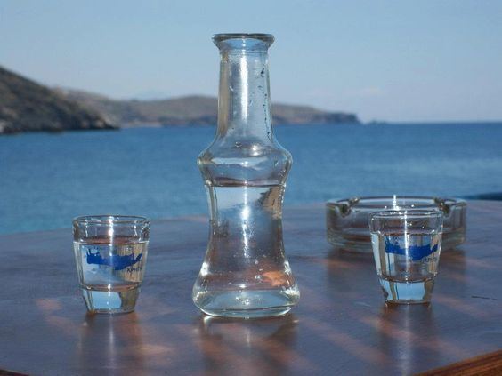 Tsikoudia Cretan Raki or tsikoudia is a local cretan distilled alcoholic drink