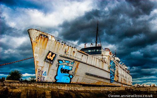 TSS Duke of Lancaster (1956) A great find on the North Wales coast Annie Wilcox Photography