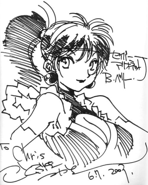 Tsukasa Kotobuki DrScorpio39s Sketches Shikishi and Cels Art Anime