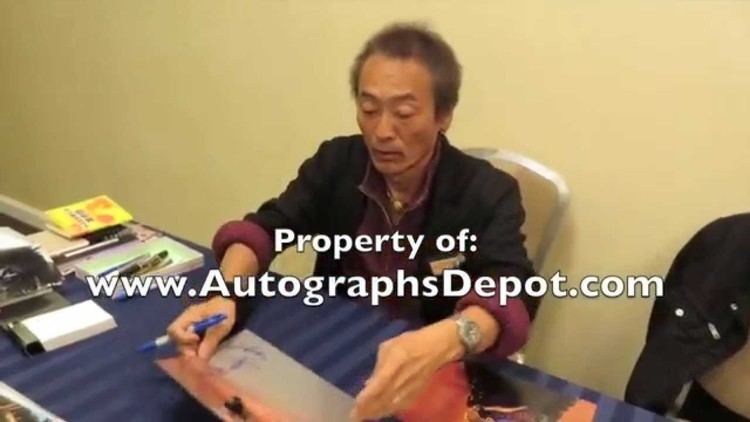 Tsutomu Kitagawa Godzilla actor Tsutomu Kitagawa private autograph signing