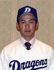 Tsuyoshi Kawagishi dragonsjpteamdatadraft2003imagekawagishijpg