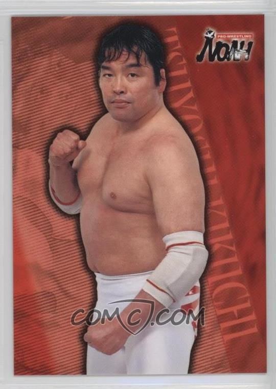 Tsuyoshi Kikuchi 2001 ProWrestling Noah Official Card Collection Base 038