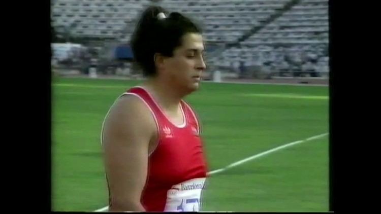Tsvetanka Khristova 3966 Olympic Track Field 1992 Discus Women Tsvetanka Khristova