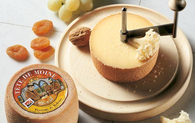 Tête de Moine Tte de Moine AOP Cheeses from Switzerland Switzerland Cheese