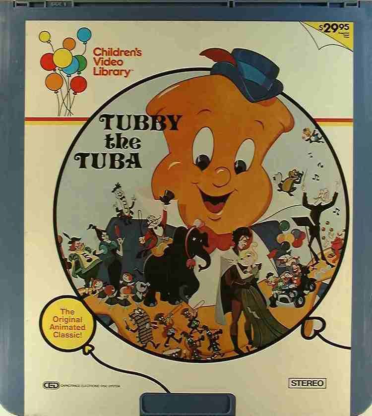 Tubby the Tuba (song) Tubby the Tuba 28485025028 R Side 1 CED Title Bluray DVD