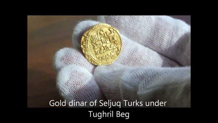 Tughril 1042 AD gold dinar of Tughril Beg Great Seljuq Turks