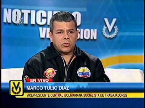 Tulio Díaz Entrevista Venevisin Marco Tulio Daz vicepresidente de la