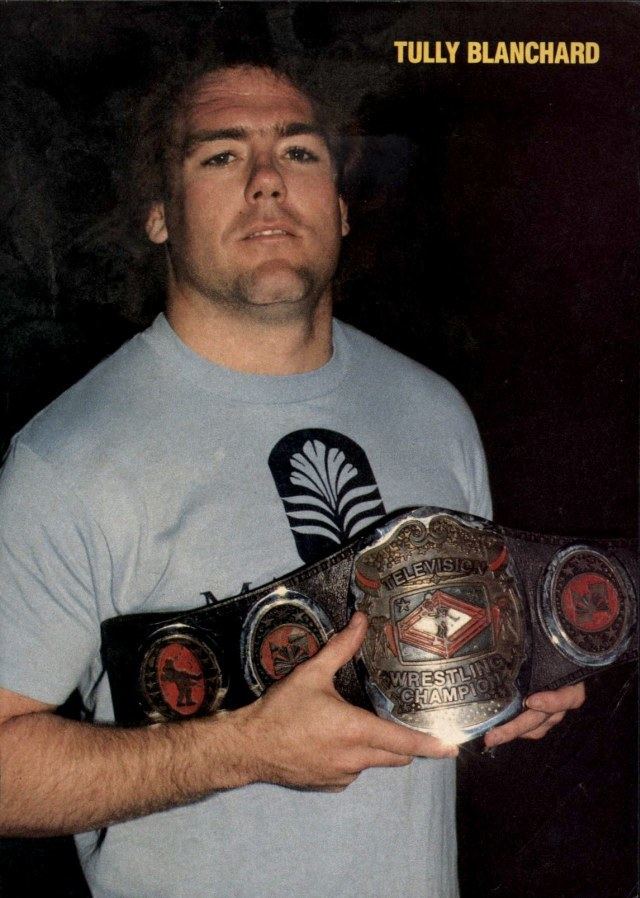 Tully Blanchard NWA TV Champion Tully Blanchard Pro Wrestling Pinterest Tully