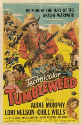 Tumbleweed (1953 film) movie poster