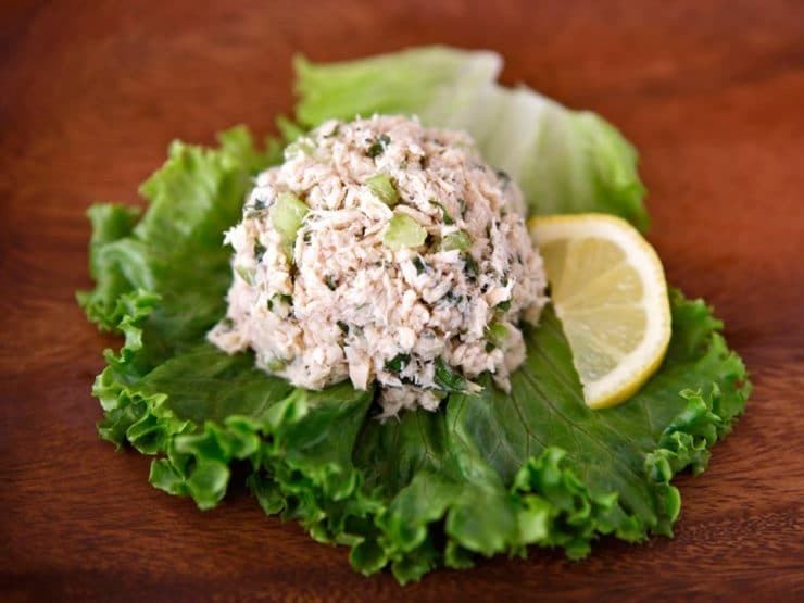 Tuna salad Healthy Mediterranean Tuna Salad Mayo Free Tuna Salad
