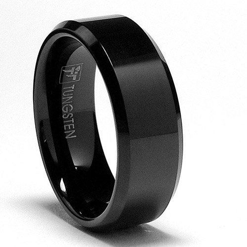 Tungsten carbide Tungsten Carbide Black Ring