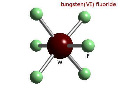 Tungsten hexafluoride Tungstentungsten hexafluoride WebElements Periodic Table
