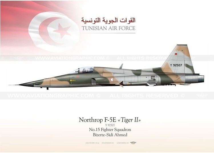 Tunisian Air Force F5E quotTiger IIquot TUNISIAN AIR FORCE JP1297
