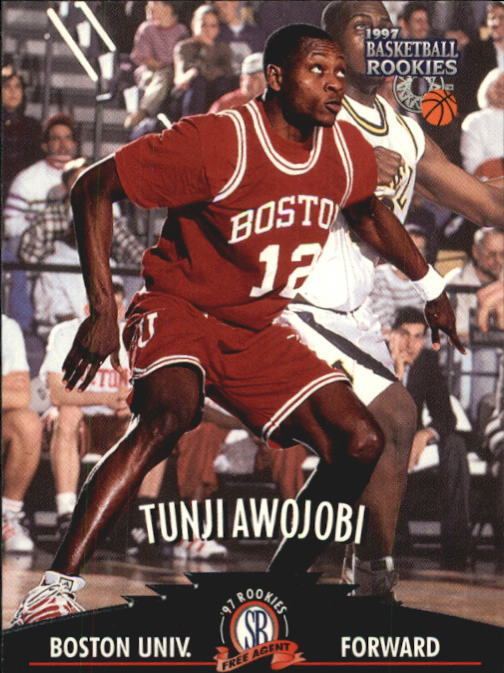 Tunji Awojobi 1997 Score Board Rookies 4 Tunji Awojobi NMMT Card Shack