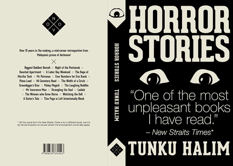 Tunku Halim Book Review Horror Stories by Tunku Halim Eris Goes To