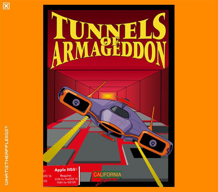 Tunnels of Armageddon What is the Apple IIGS gt Action Games gt Tunnels of Armageddon