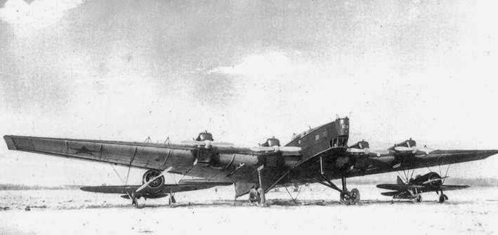 Tupolev TB-3 World War II in Pictures Soviet Tupolev TB3