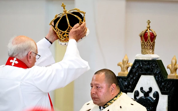 Tupou VI Video Tongan King Tupou VI crowned in Nuku39alofa Telegraph