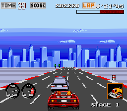 Turbo Outrun Play Turbo OutRun Sega Genesis online Play retro games online at