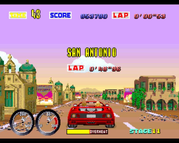 Turbo Outrun Turbo OutRun User Screenshot 13 for Arcade Games GameFAQs