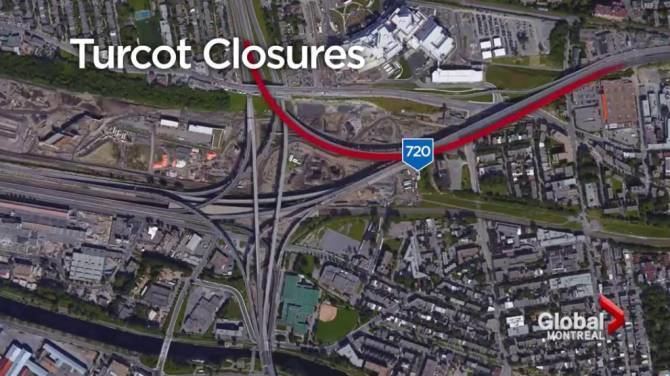 Turcot Interchange A720 east will close in November as Turcot Interchange project