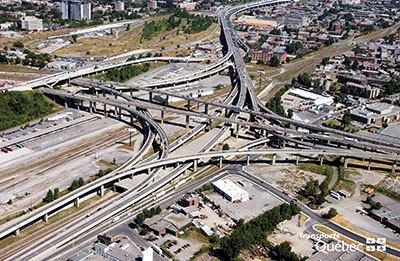 Turcot Interchange Rebuilding Turcot Interchange Rock To Road