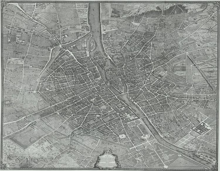 Turgot map of Paris
