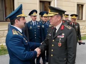 Turkish Land Forces APA Chief of Azerbaijan State Border Service receives Turkish Land