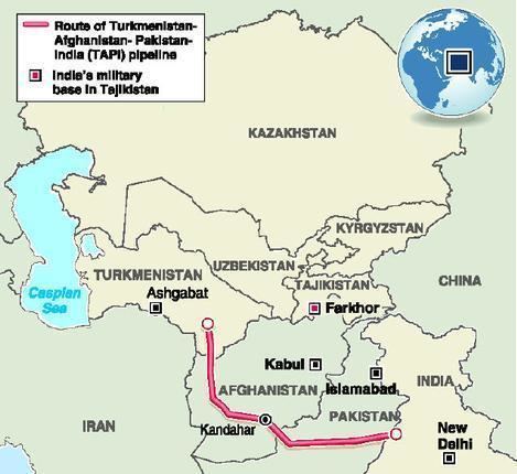 Turkmenistan–Afghanistan–Pakistan–India Pipeline Penspen selected to study feasibility of TAPI pipeline Business Line