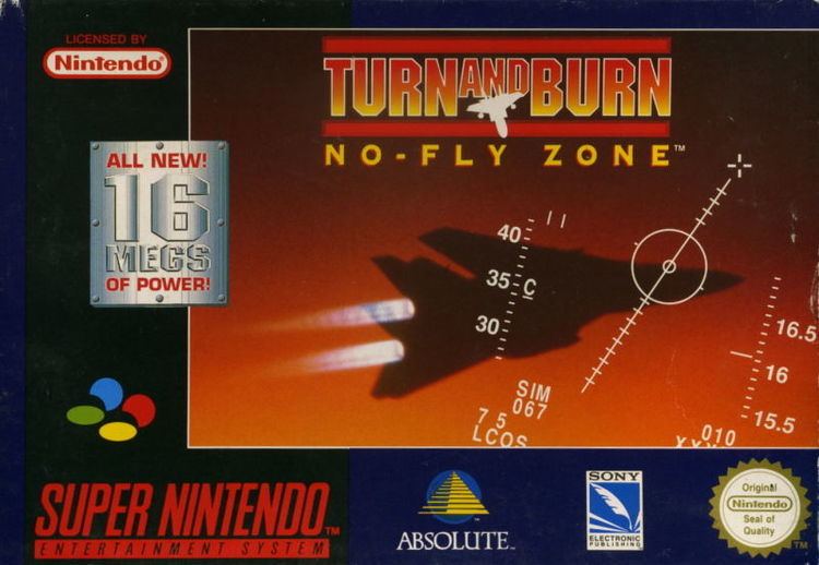 Turn and Burn: No-Fly Zone Turn and Burn NoFly Zone for SNES 1994 MobyGames