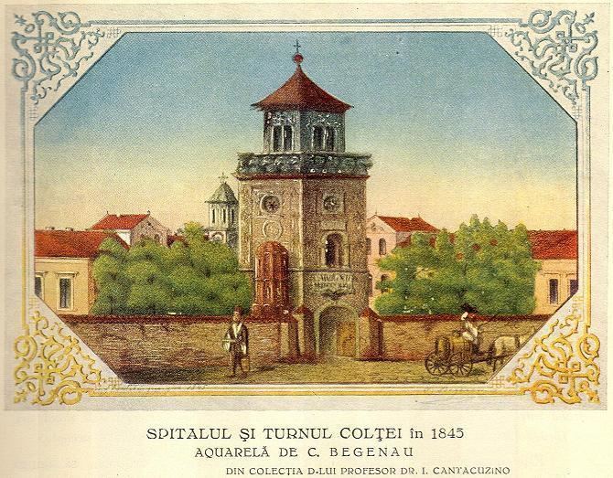 Turnul Colței Bucuresti Monumente Disparute Lost Monuments Best of Romania