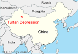 Turpan Depression Turpan Depression Xinjiang China