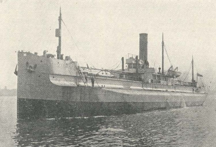 Turret deck ship