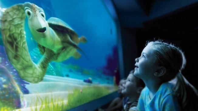 Turtle Talk with Crush Turtle Talk with Crush Epcot Attractions Walt Disney World Resort