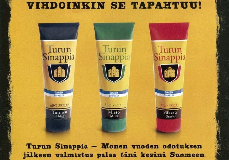 Turun sinappi Turun Sinappi palaa Suomeen Talous Turun Sanomat
