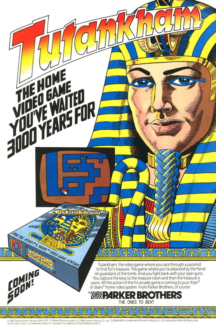 Tutankham Atari 2600 VCS Tutankham scans dump download screenshots ads