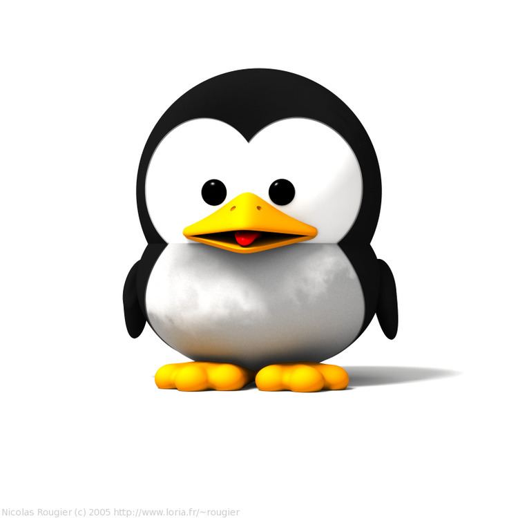 Tux 3D Baby GNU and Tux GNU Project Free Software Foundation