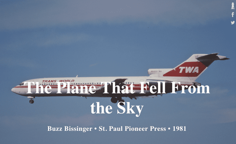 TWA Flight 841 (1979) Creatavist In this Longform reprint Buzz Bissinger reports