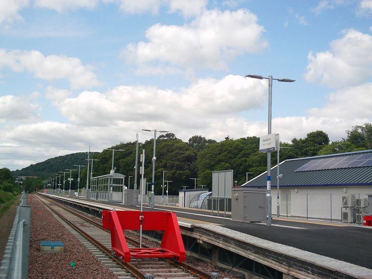 Tweedbank railway station