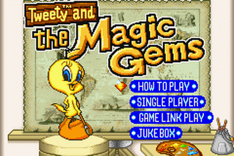 Tweety and the Magic Gems Play Tweety and the Magic Gems Nintendo Game Boy Advance online